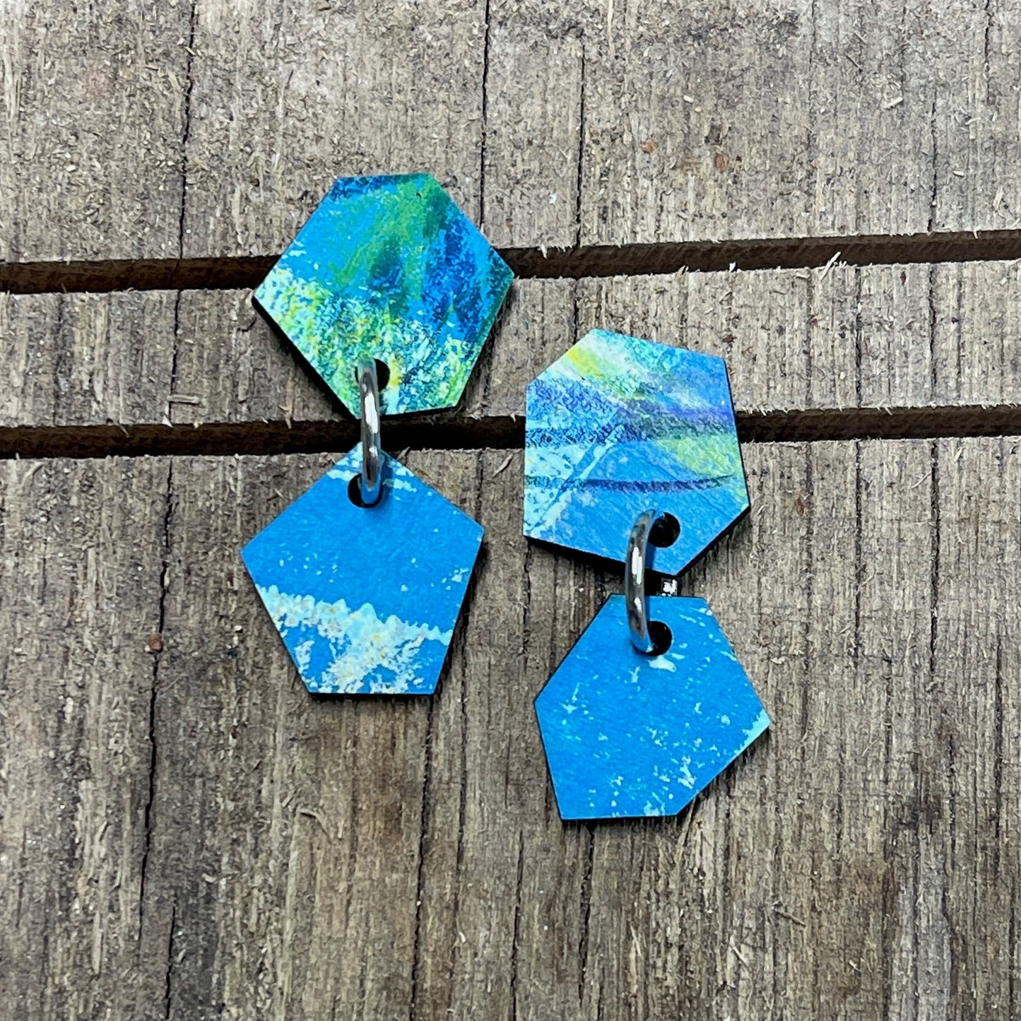 Geometric Duo Earrings