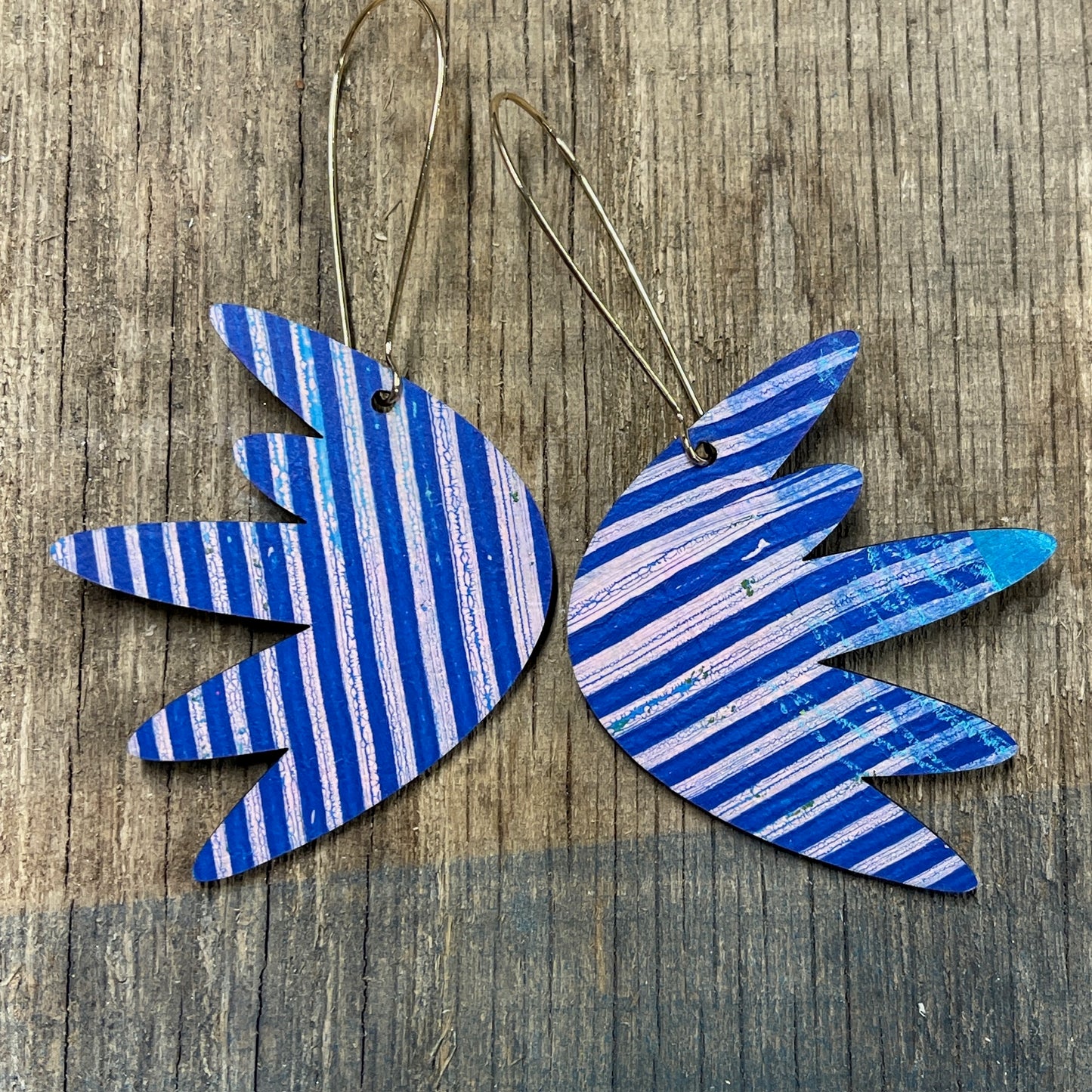 Splash Earrings Long Wire