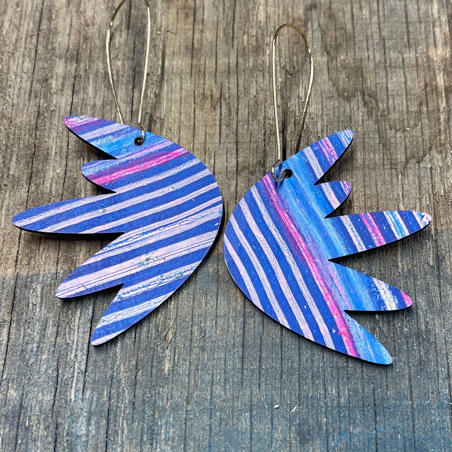 Splash Earrings Long Wire