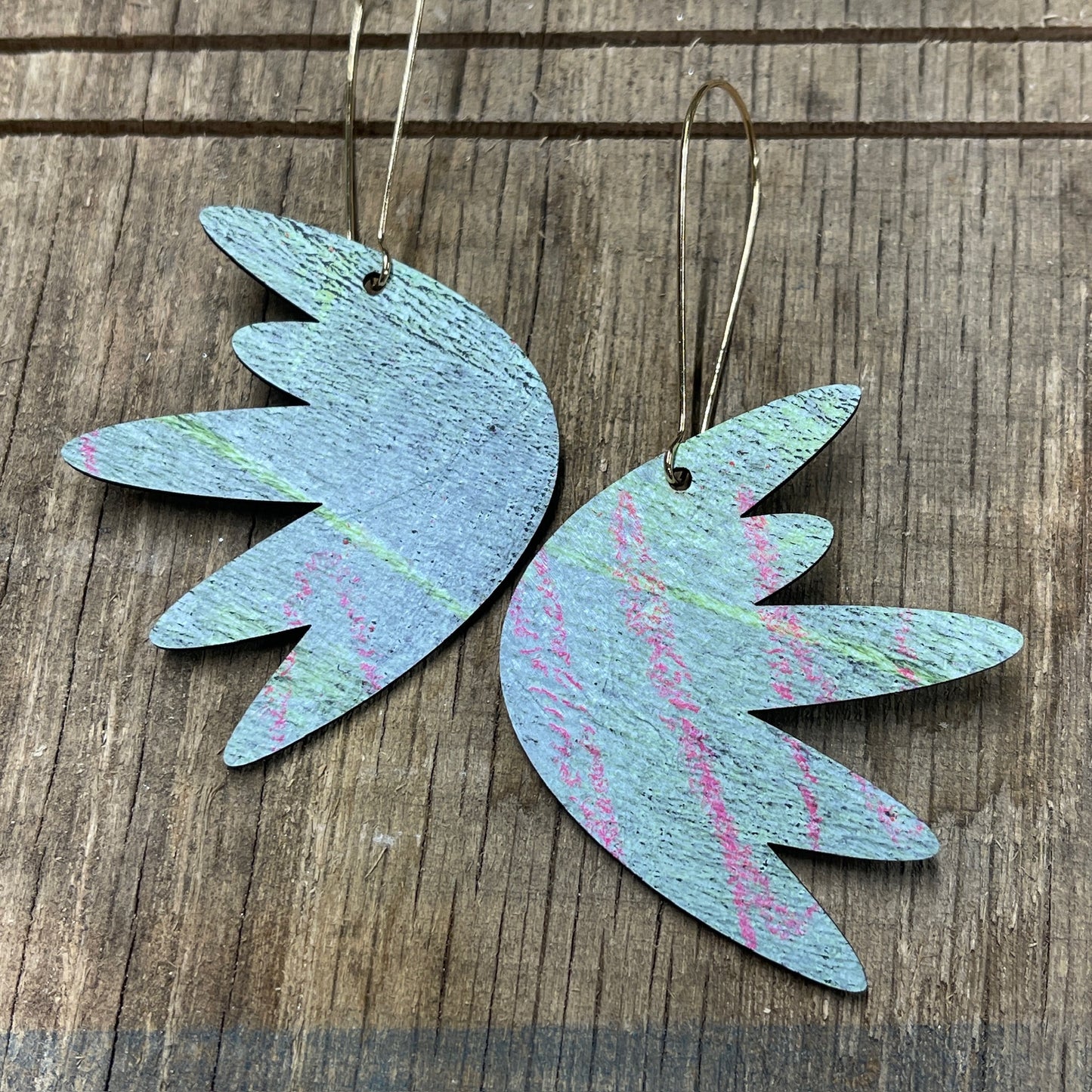 Splash Earrings Long Wire