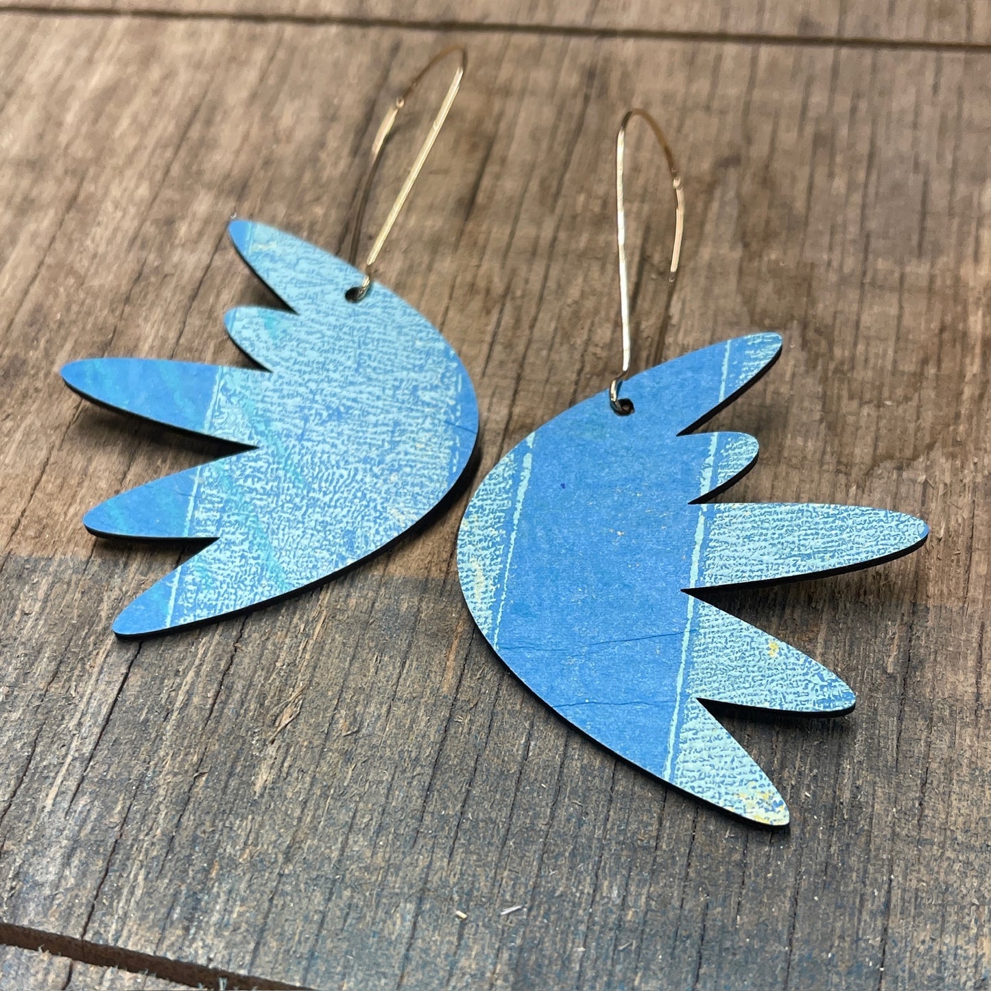 Splash Earrings Long Wire