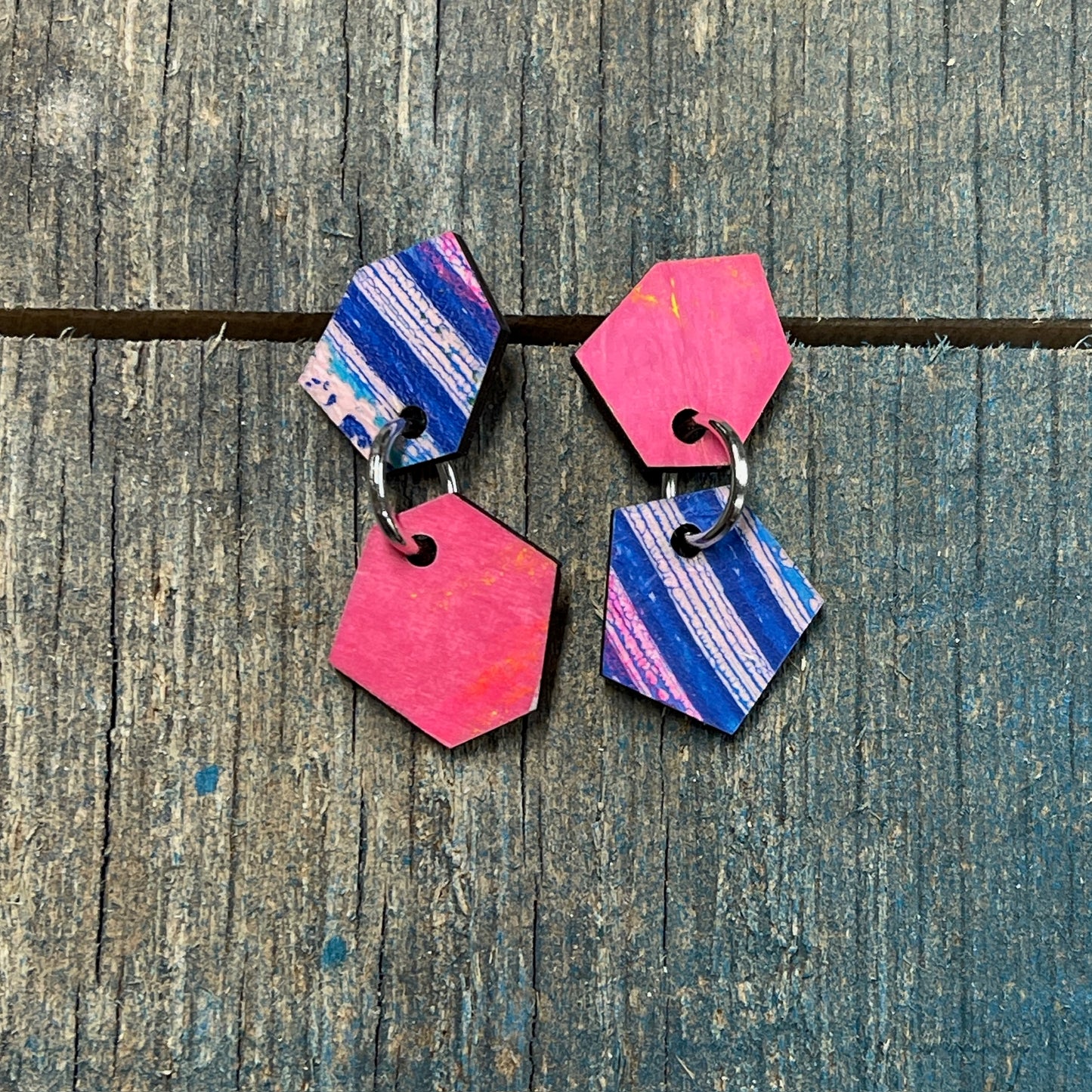 Geometric Duo Earrings