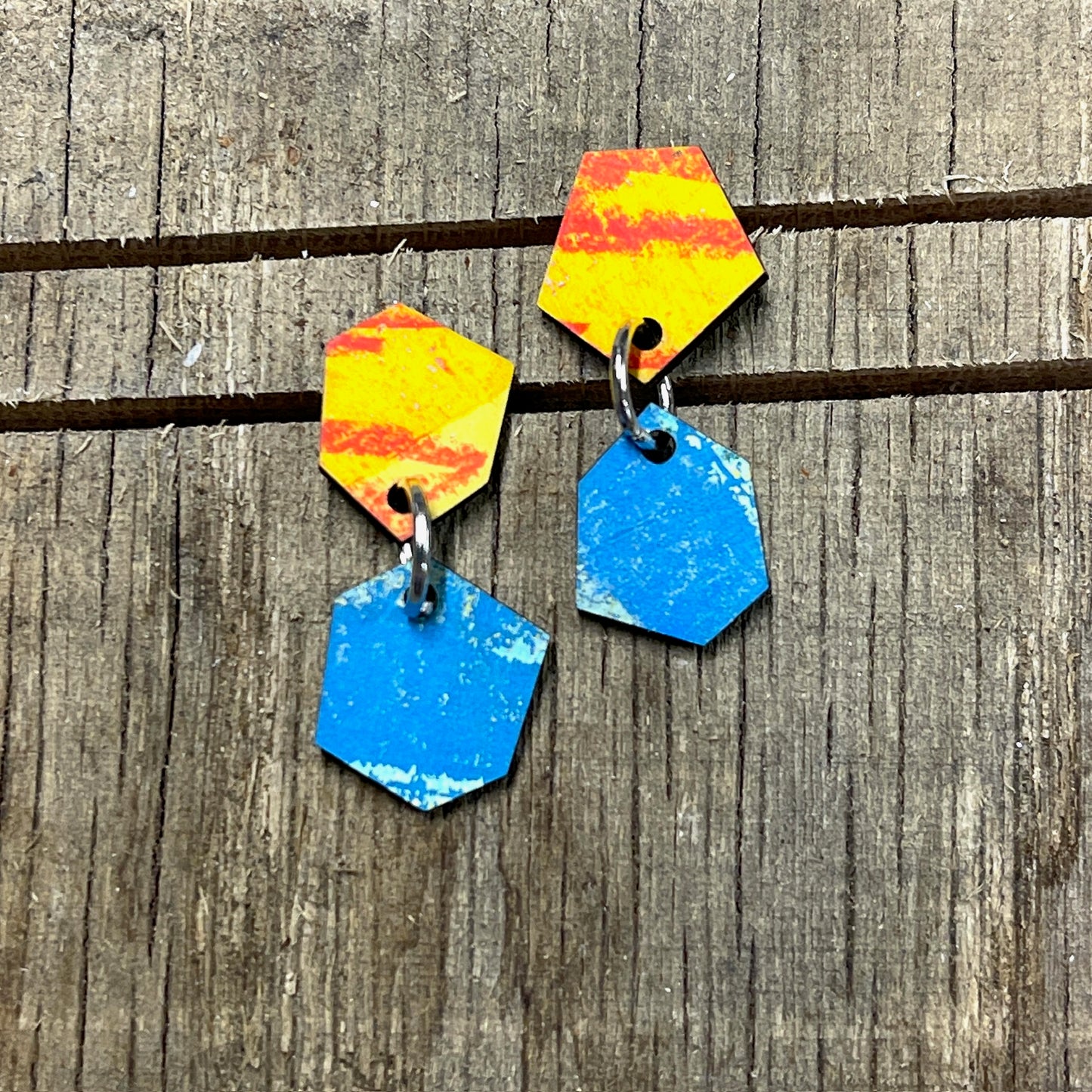 Geometric Duo Earrings