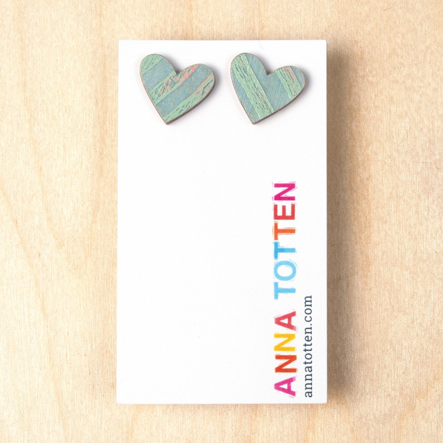 Heart Stud Earrings