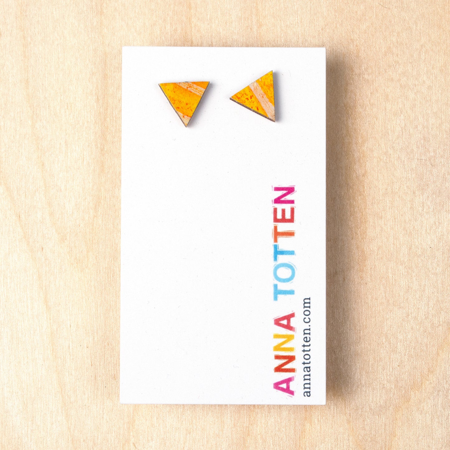 Triangle Micro Stud Earrings