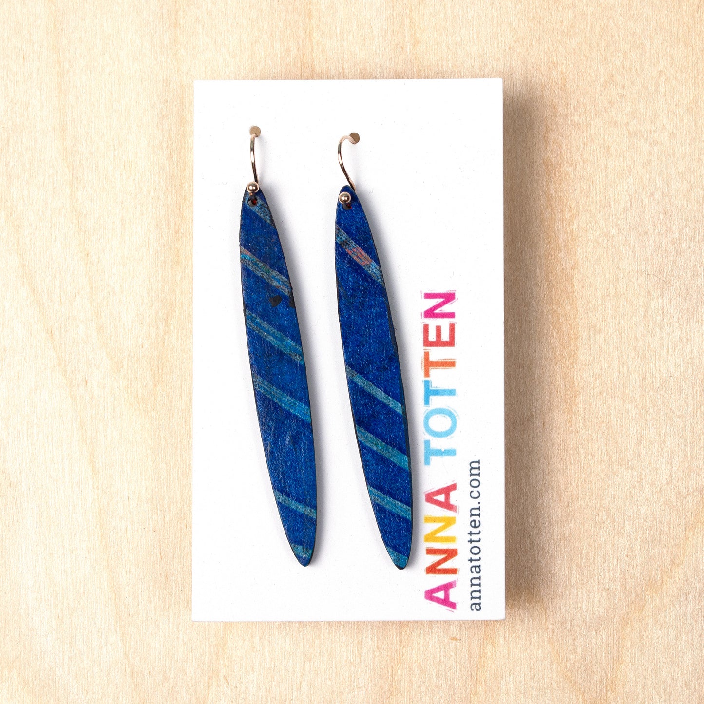 Oblong Oval Earrings
