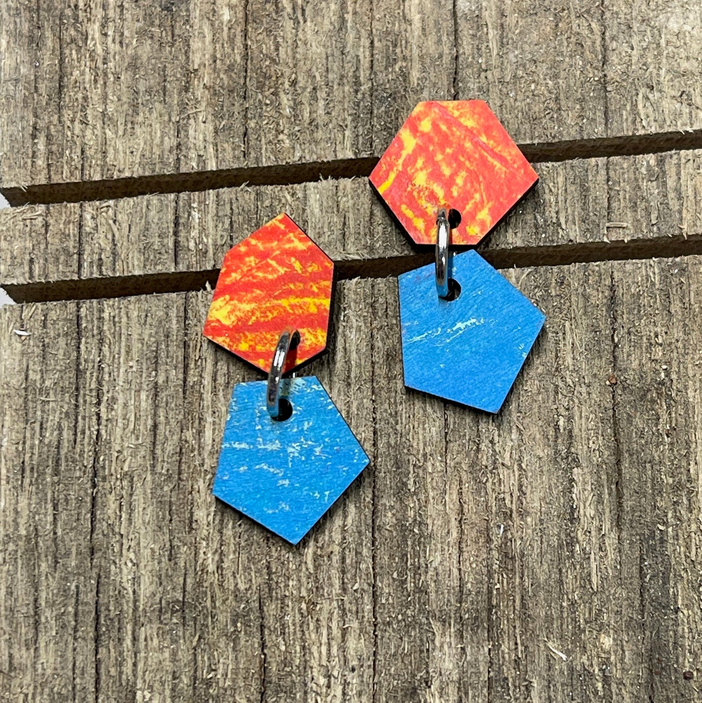 Geometric Duo Earrings