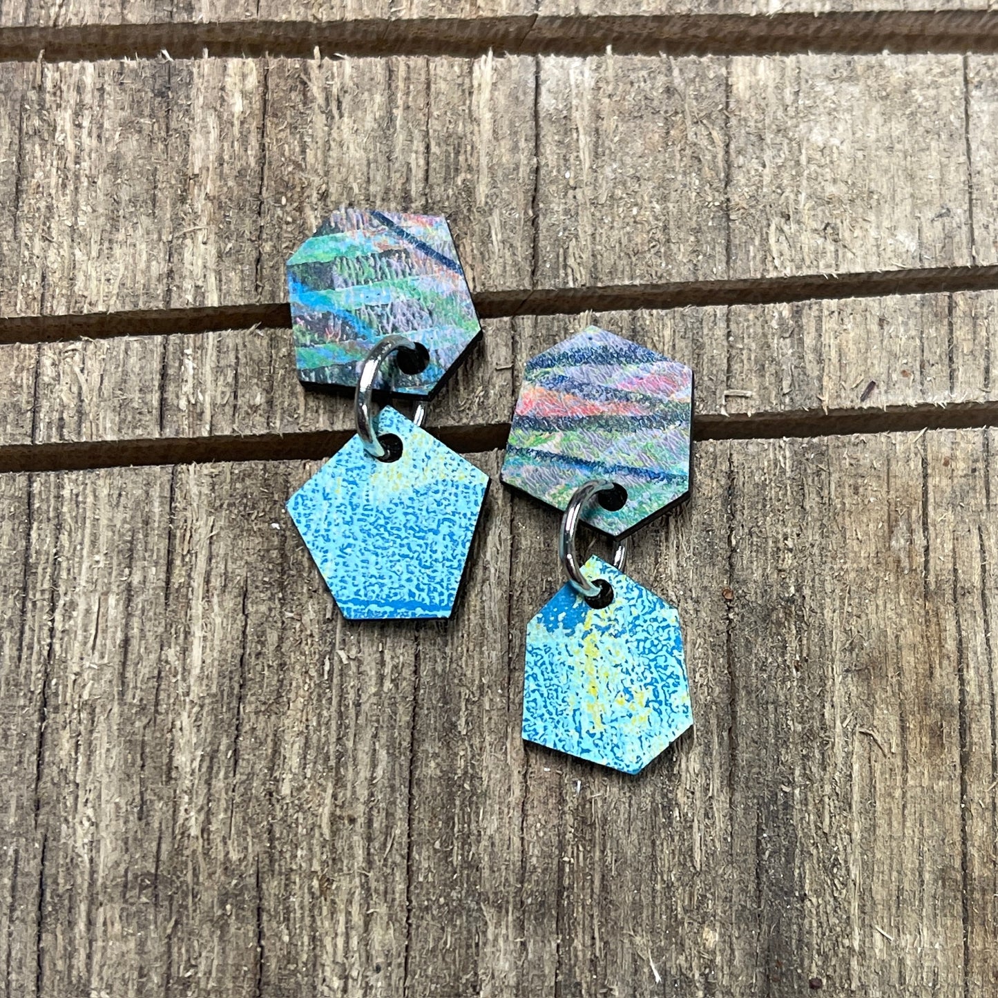 Geometric Duo Earrings