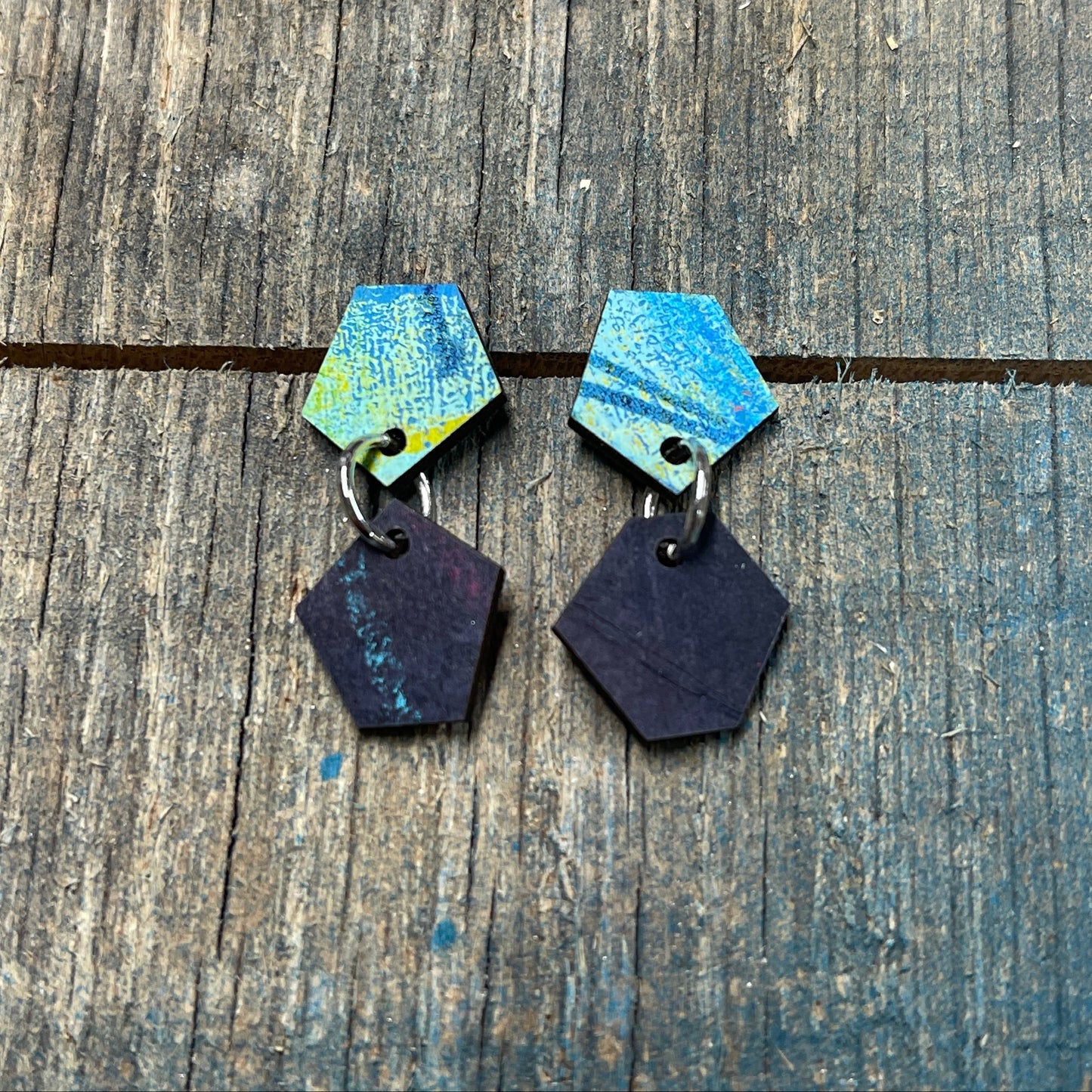 Geometric Duo Earrings