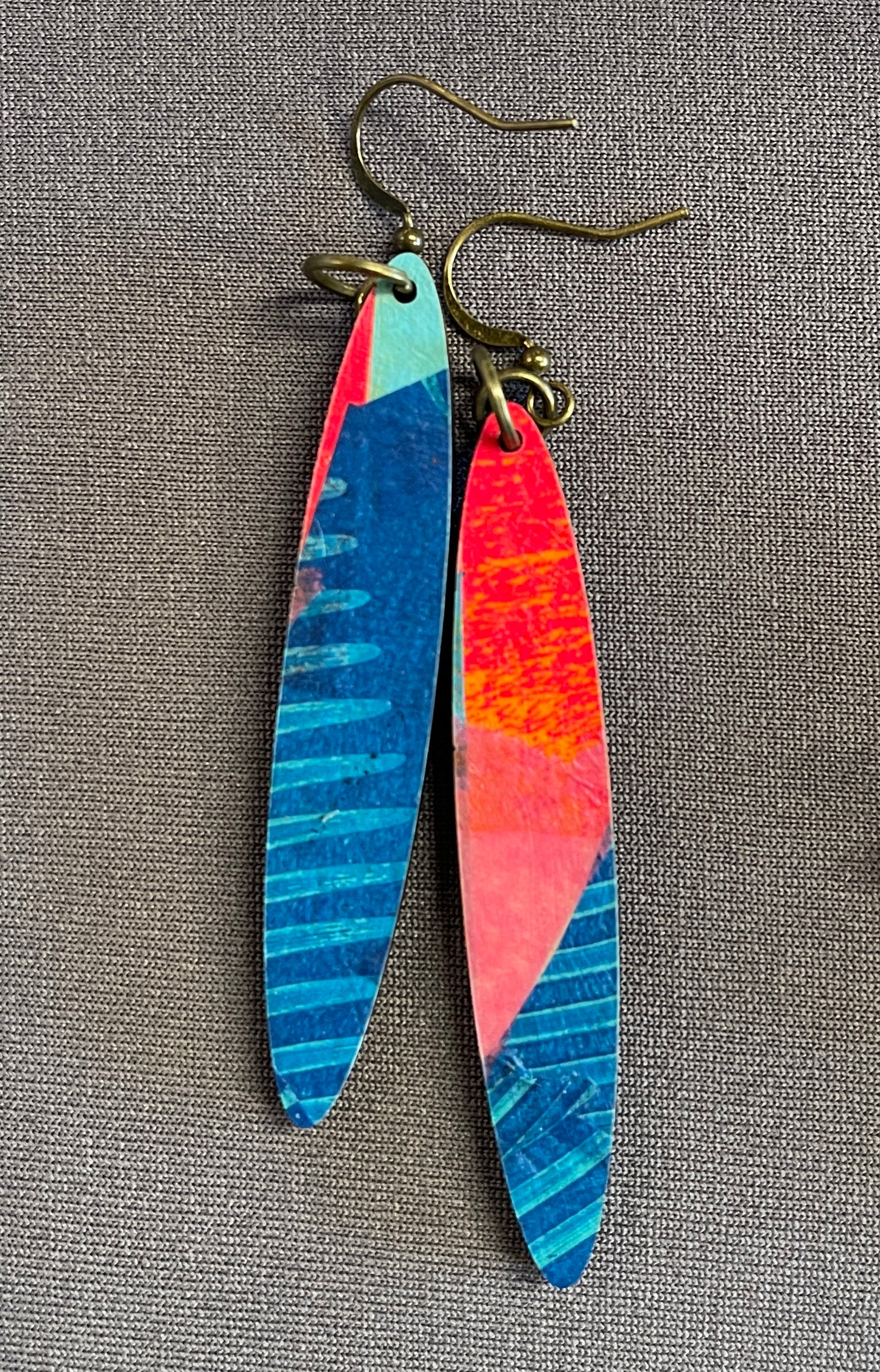 Oblong Oval Earrings