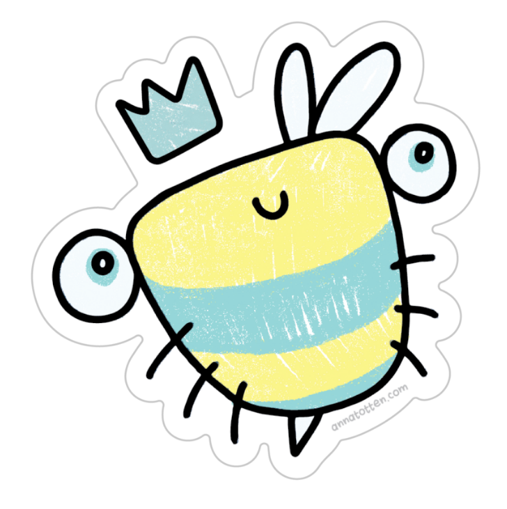 Bee Sticker