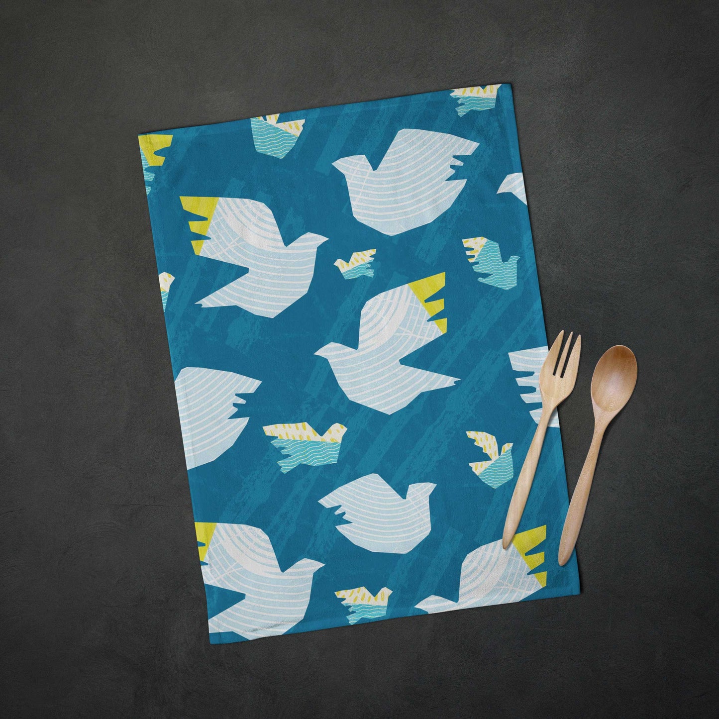 Dove Tea Towel