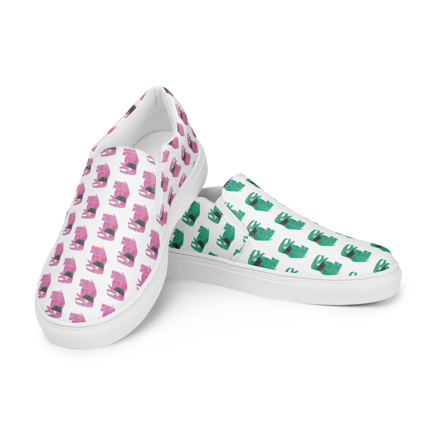 Women's Elephant Slip-on Shoes
