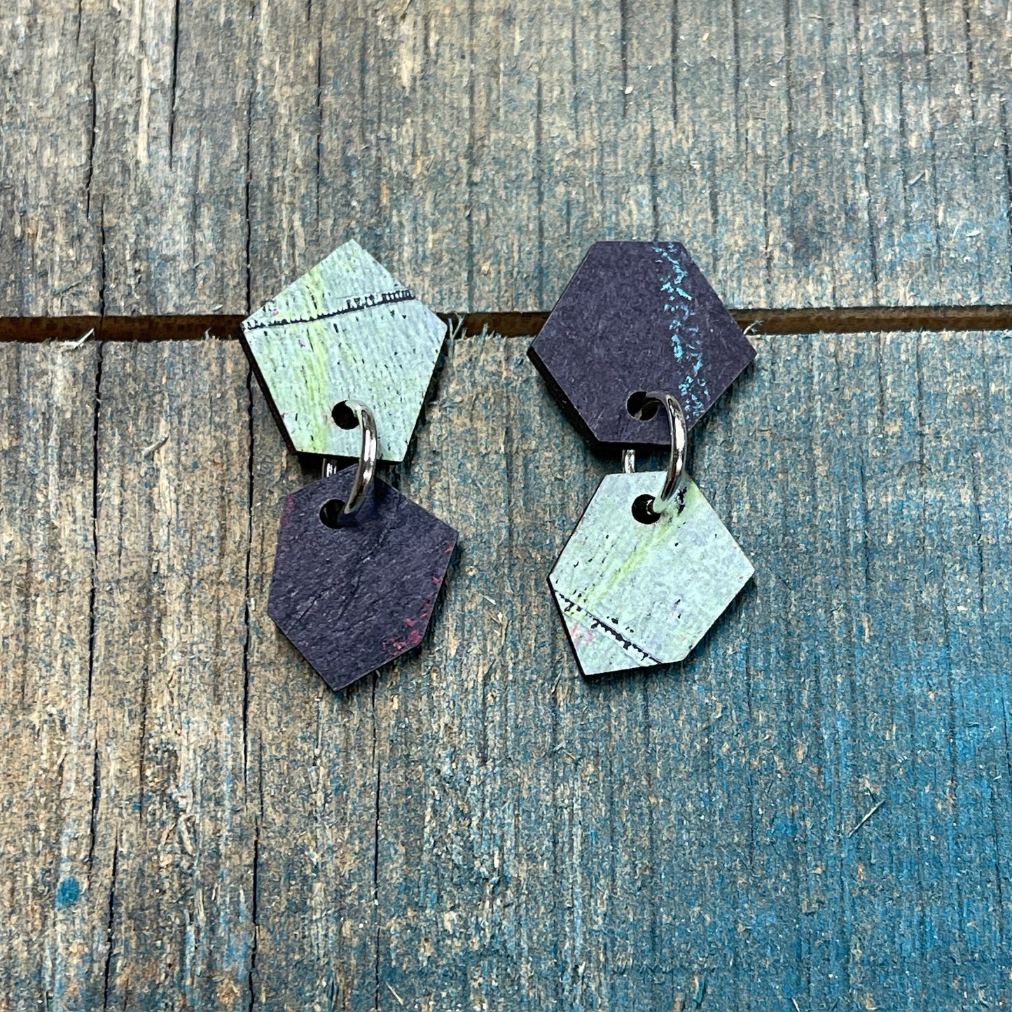 Geometric Duo Earrings