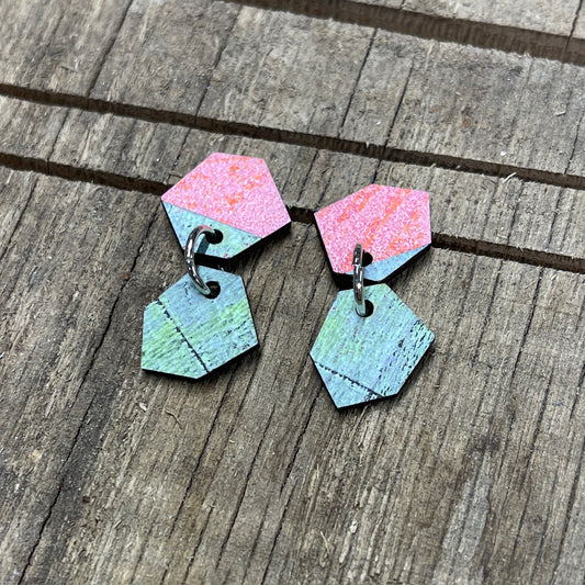 Geometric Duo Earrings