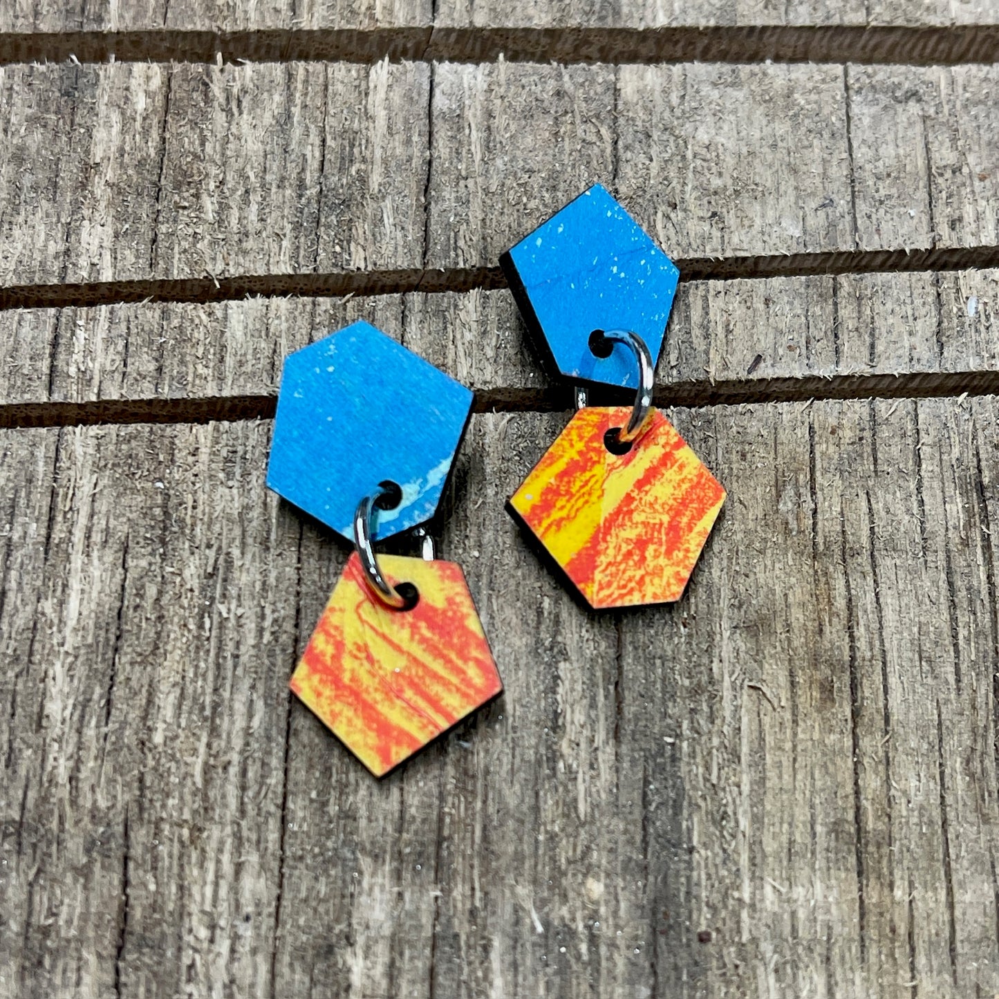 Geometric Duo Earrings