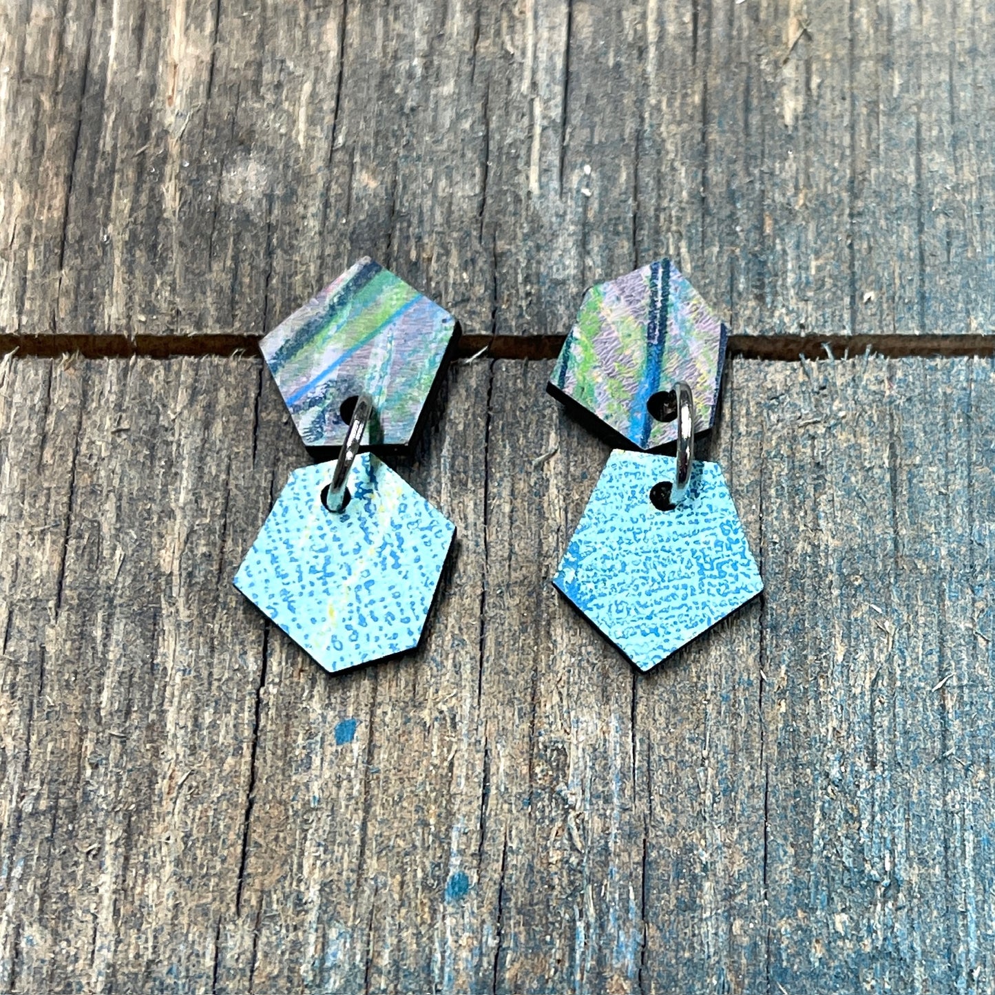 Geometric Duo Earrings