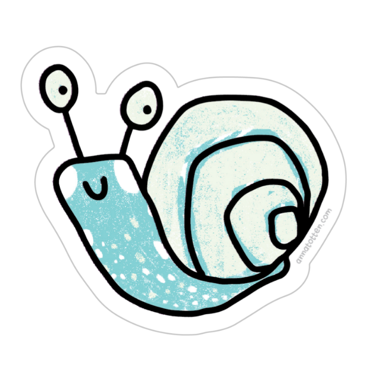 Snail Sticker